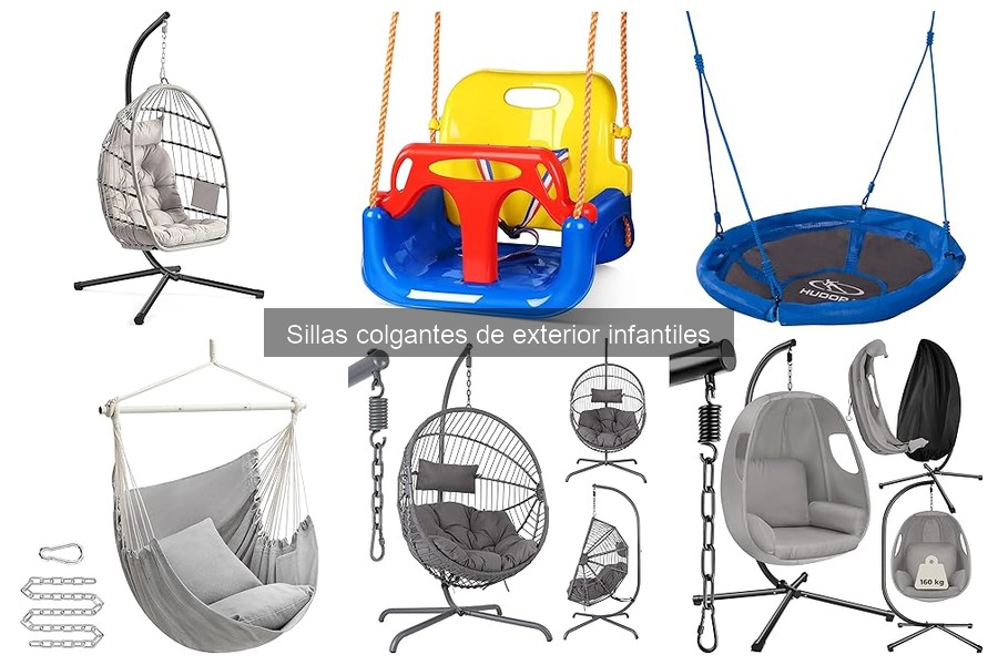 Mantenimiento de sillas colgantes infantiles: guía práctica