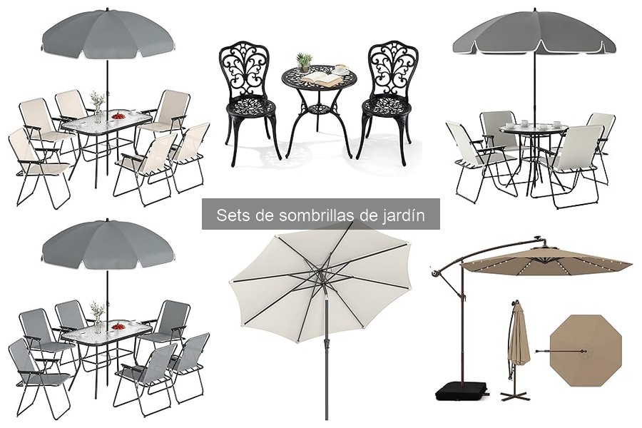 Mantenimiento de sombrillas de jardín: consejos prácticos