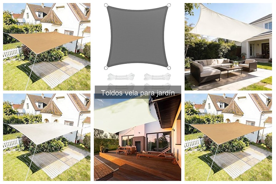 Mantenimiento y cuidados de toldos vela para jardín