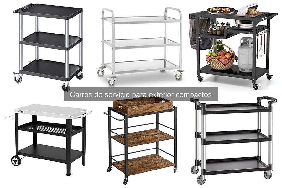 Mejor carro de servicio compacto para picnic: Comparativa 2023