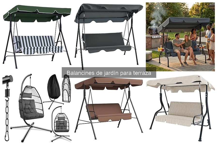 Mejora la comodidad de tu balancín de jardín con estos consejos