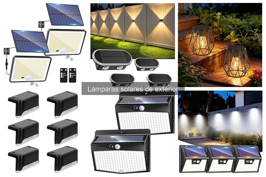 Mejora la Eficiencia de tus Lámparas Solares de Exterior