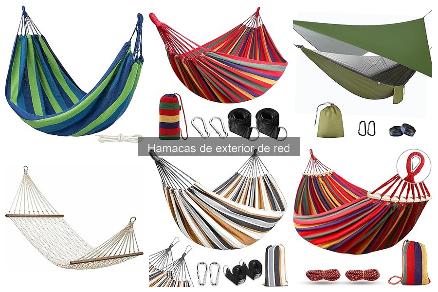 Mejores accesorios para hamacas de exterior de red