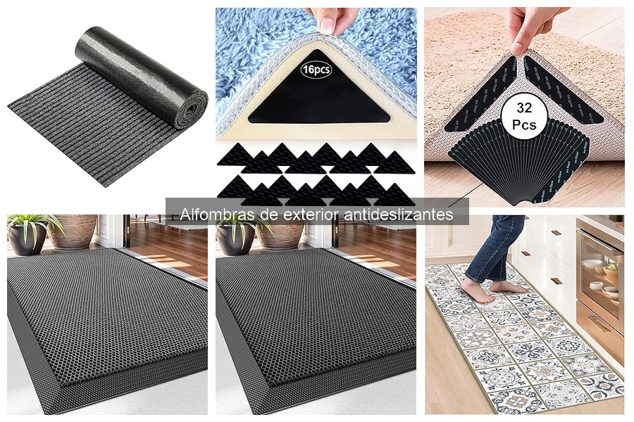 Mejores alfombras de exterior antideslizantes para patios pequeños