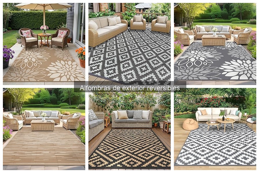 Mejores alfombras de exterior reversibles para camping