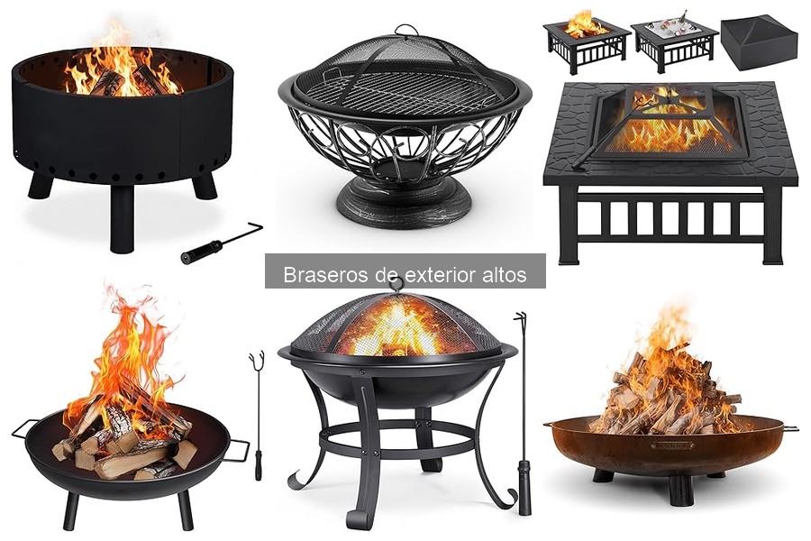 Mejores braseros de exterior altos para camping en 2023