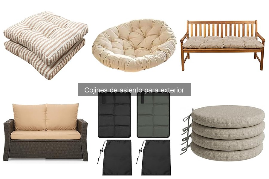 Mejores cojines de asiento para exterior en 2023
