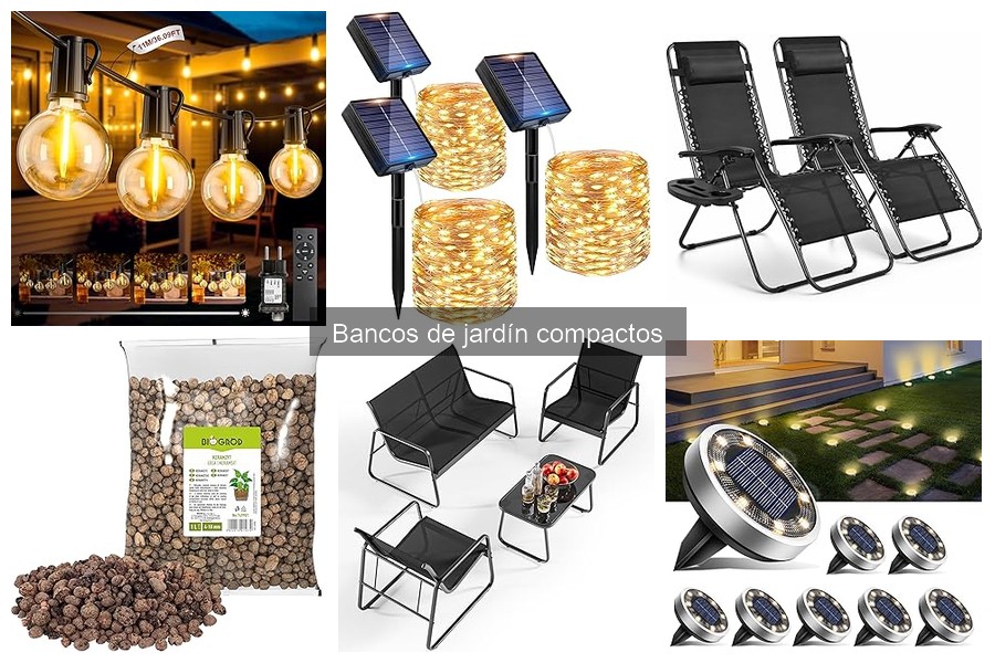 Mejores diseños de bancos de jardín compactos para tu estilo