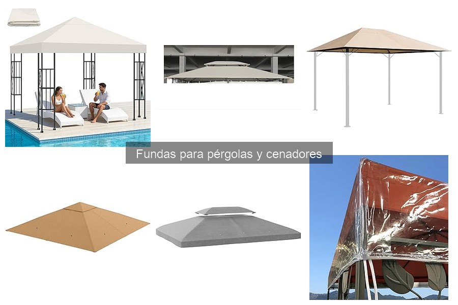 Mejores fundas para pérgolas y cenadores según opiniones