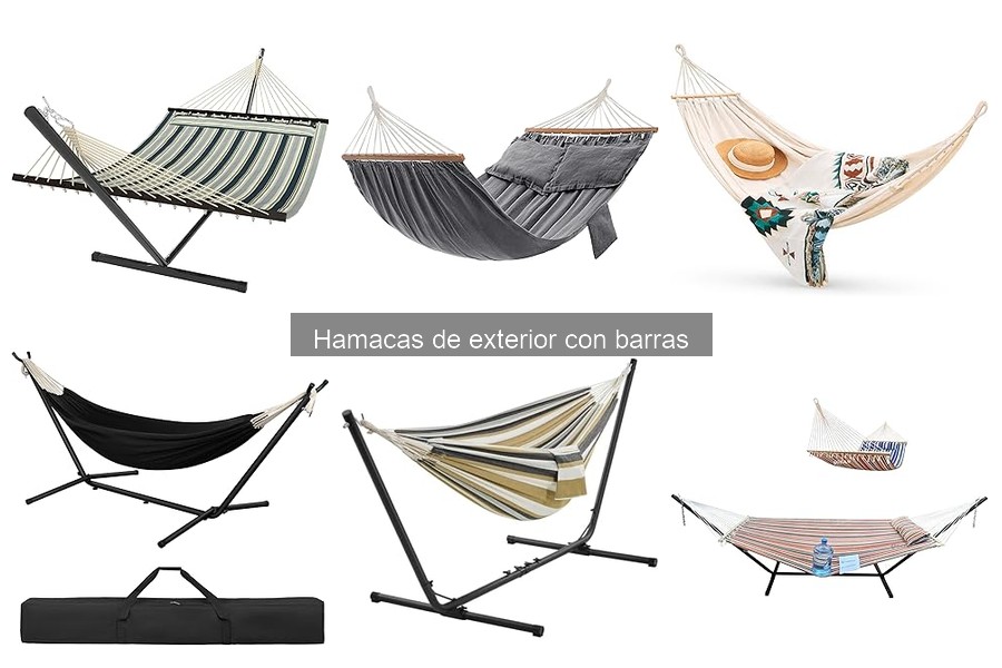 Mejores hamacas de exterior con barras para el verano
