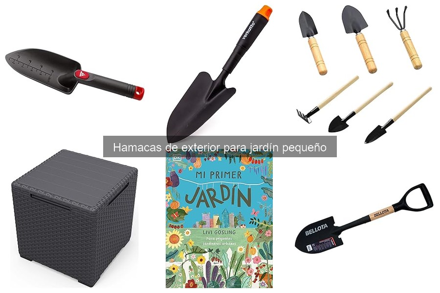 Mejores hamacas de exterior para jardines pequeños