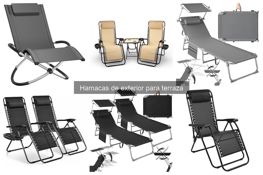 Mejores hamacas de exterior para terrazas pequeñas