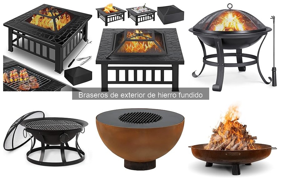 Mejores lugares para comprar braseros de hierro fundido