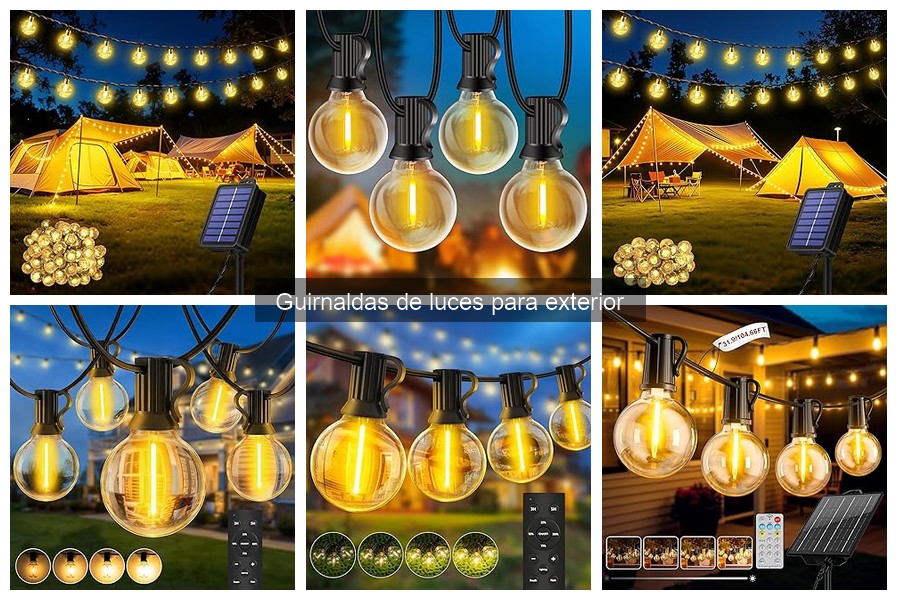 Mejores lugares para comprar guirnaldas de luces exterior