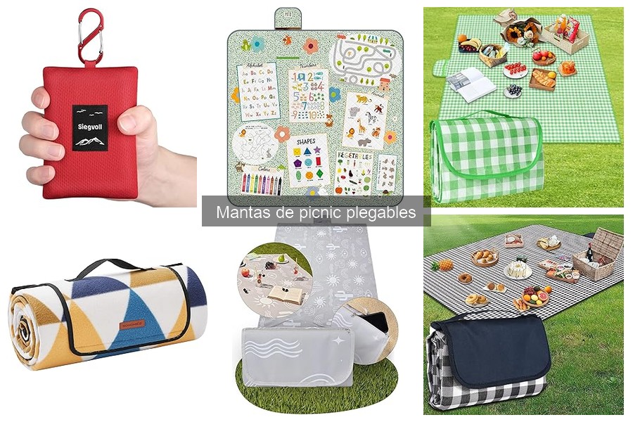 Mejores mantas de picnic plegables para familias grandes