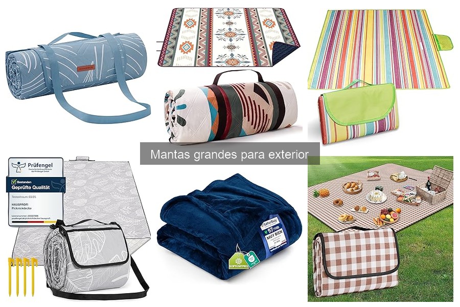Mejores mantas grandes para exterior en 2023: comparativa