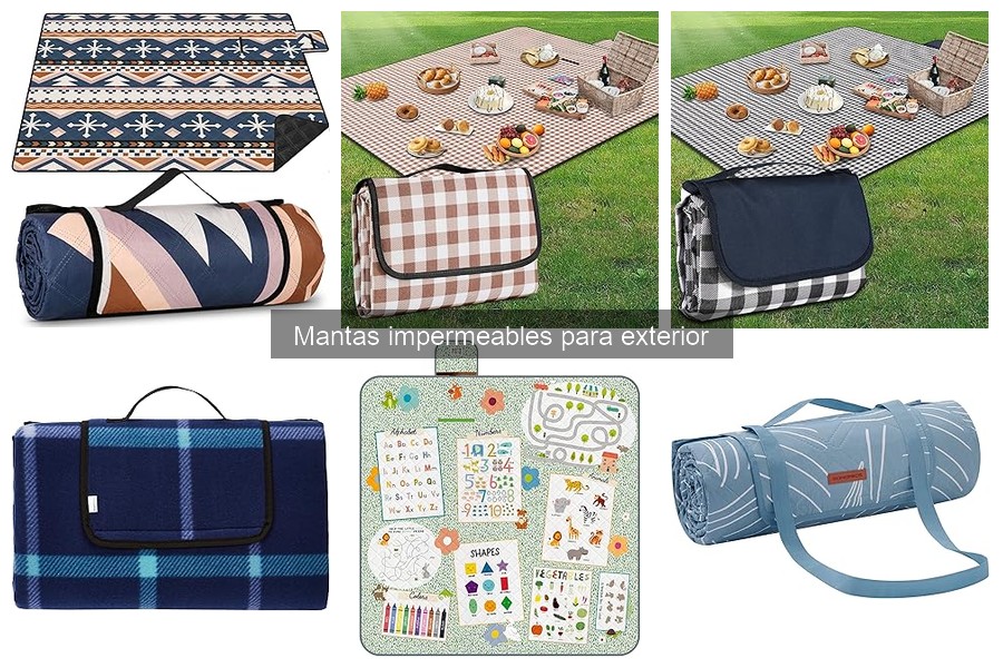 Mejores mantas impermeables para picnics y actividades al aire libre