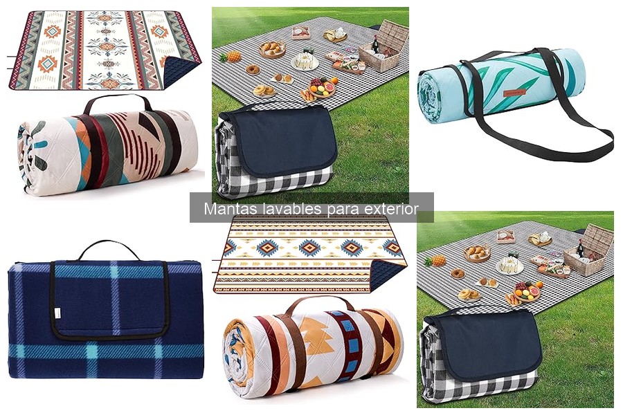 Mejores mantas lavables para picnics: Comparativa 2023