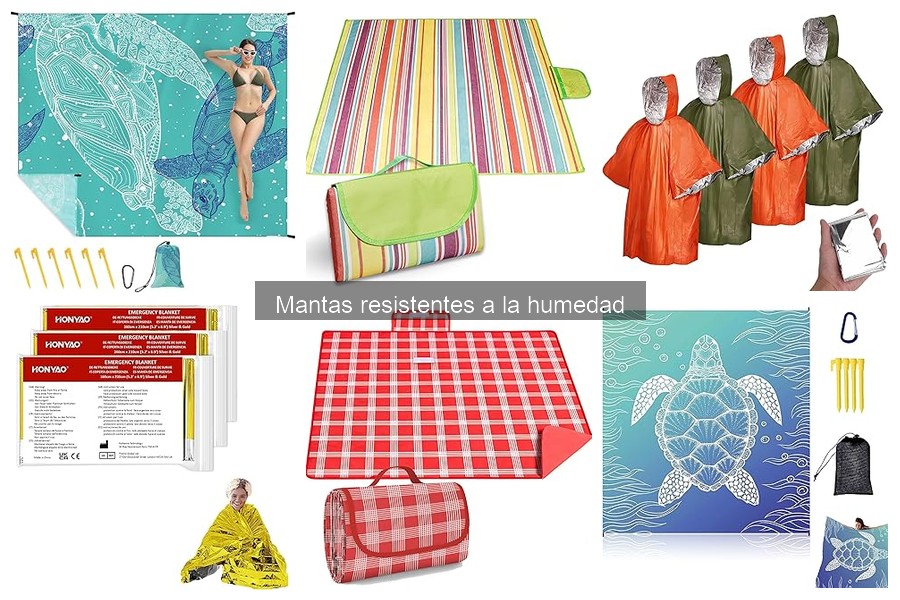 Mejores mantas resistentes a la humedad para camping