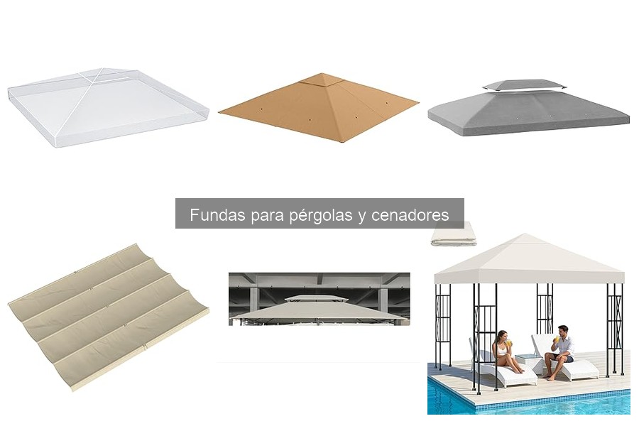 Mejores marcas de fundas para pérgolas y cenadores 2023