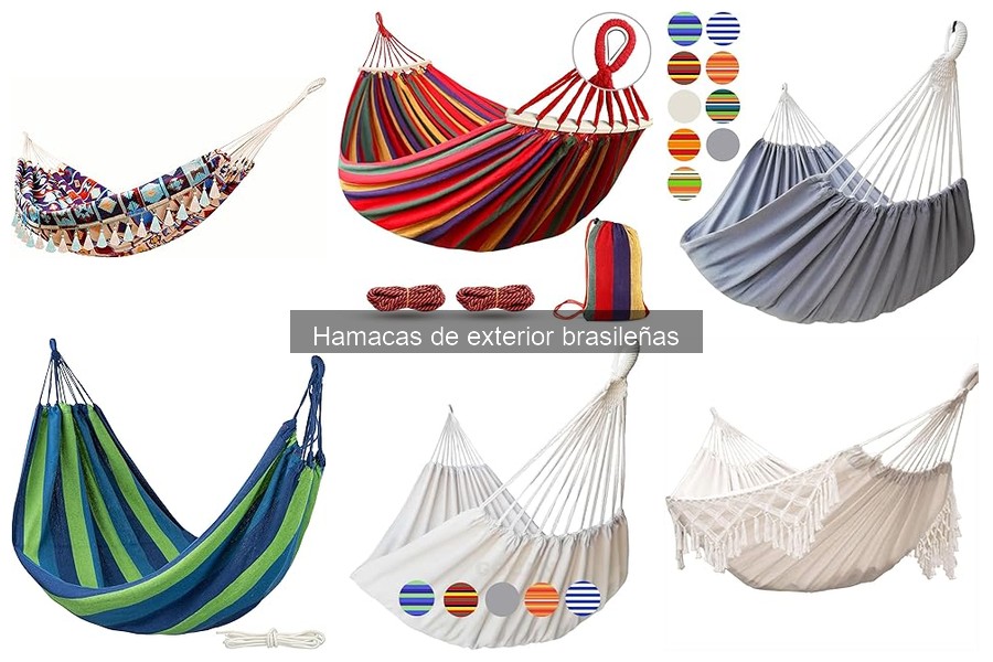 Mejores marcas de hamacas brasileñas para exterior