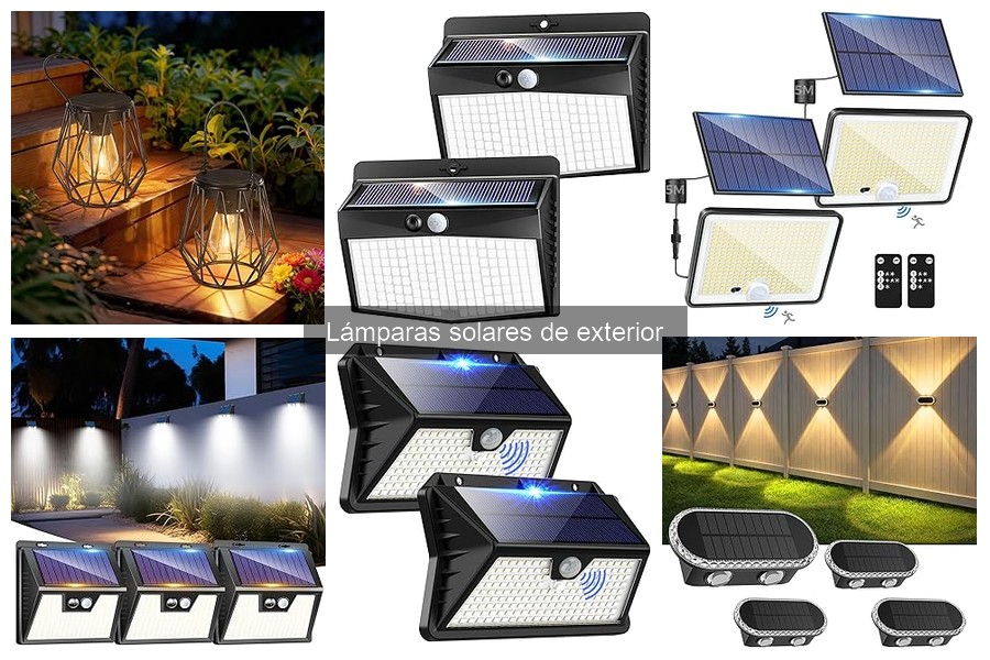 Mejores marcas de lámparas solares para jardín en 2023