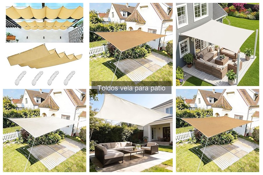 Mejores marcas de toldos vela para patio en 2023