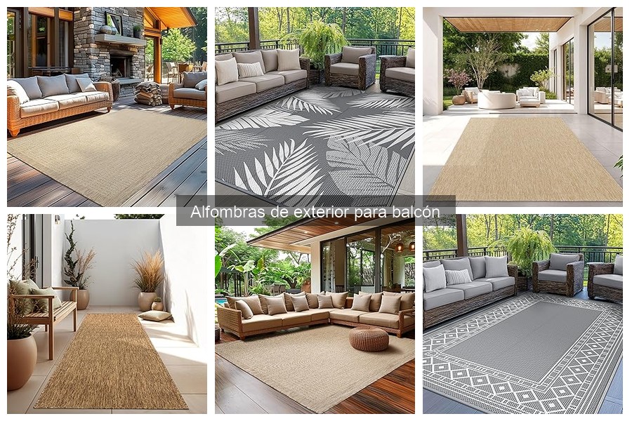 Mejores materiales para alfombras de exterior: guía práctica