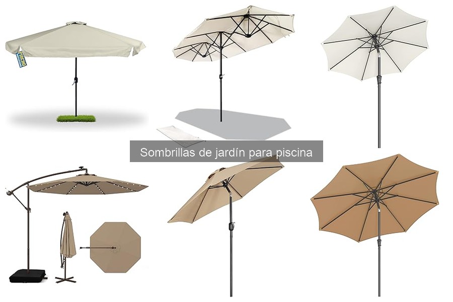 Mejores ofertas y precios en sombrillas para piscina