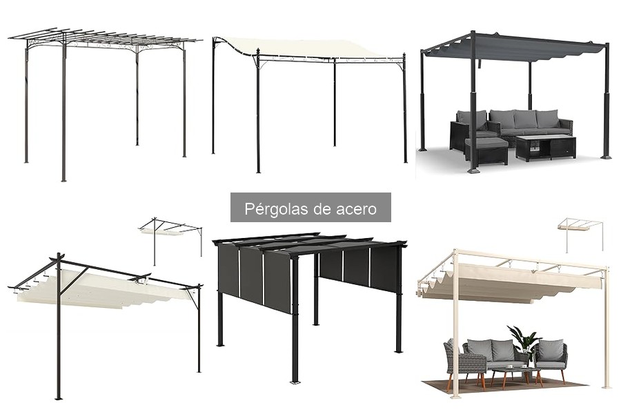 Mejores pérgolas de acero para patios pequeños en 2023