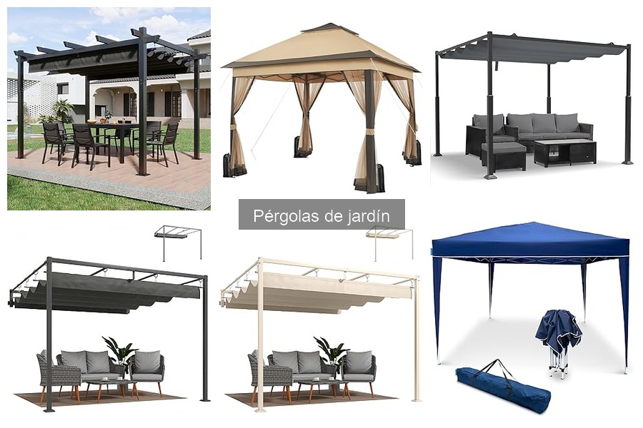 Mejores pérgolas para jardines pequeños: comparativa 2023