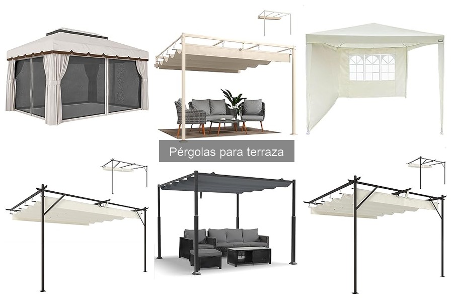 Mejores pérgolas para terrazas pequeñas: opciones ideales