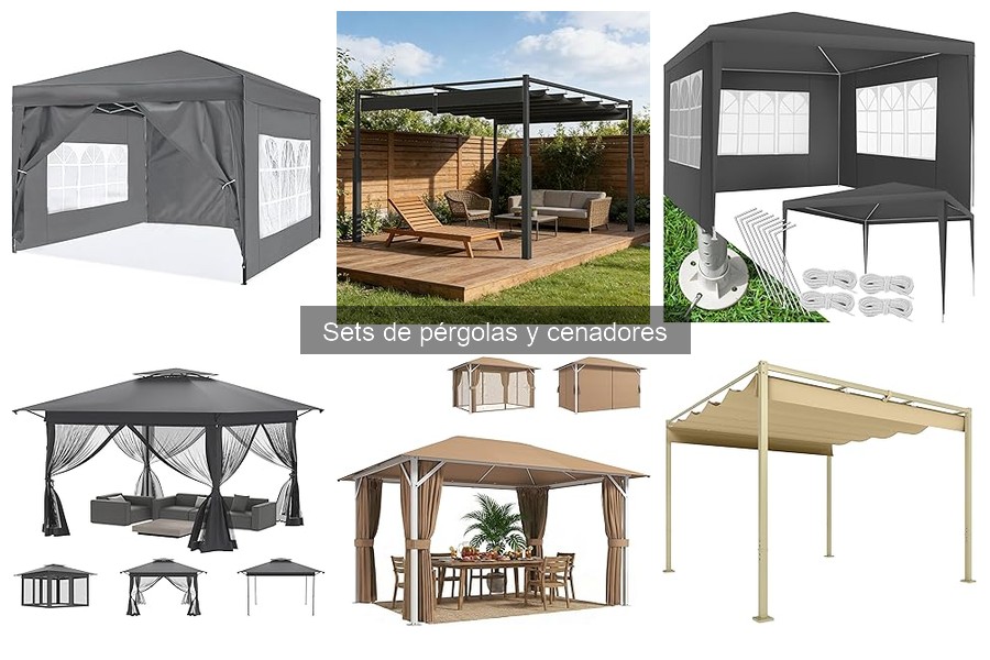 Mejores sets de pérgolas para espacios pequeños en 2023