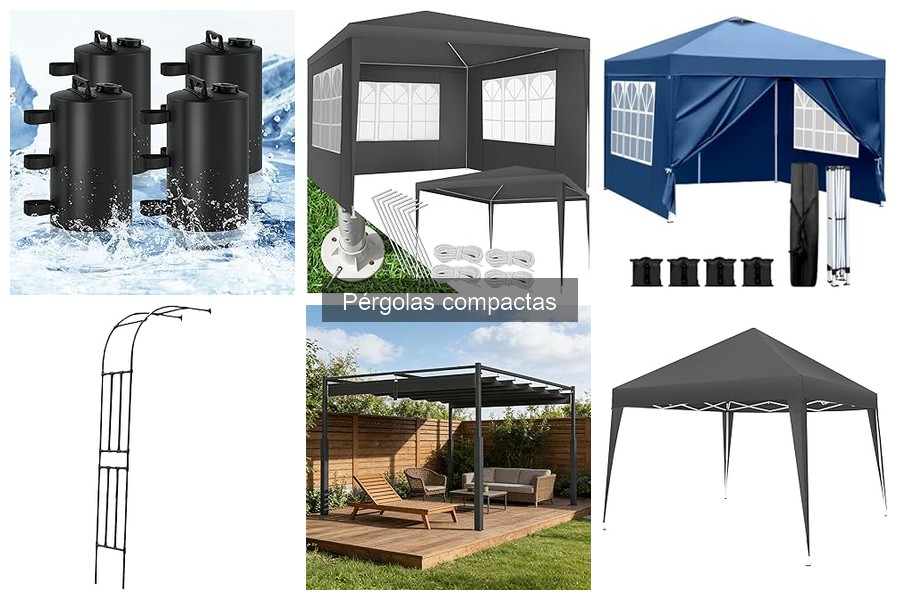 Mejores sitios para comprar pérgolas compactas al mejor precio