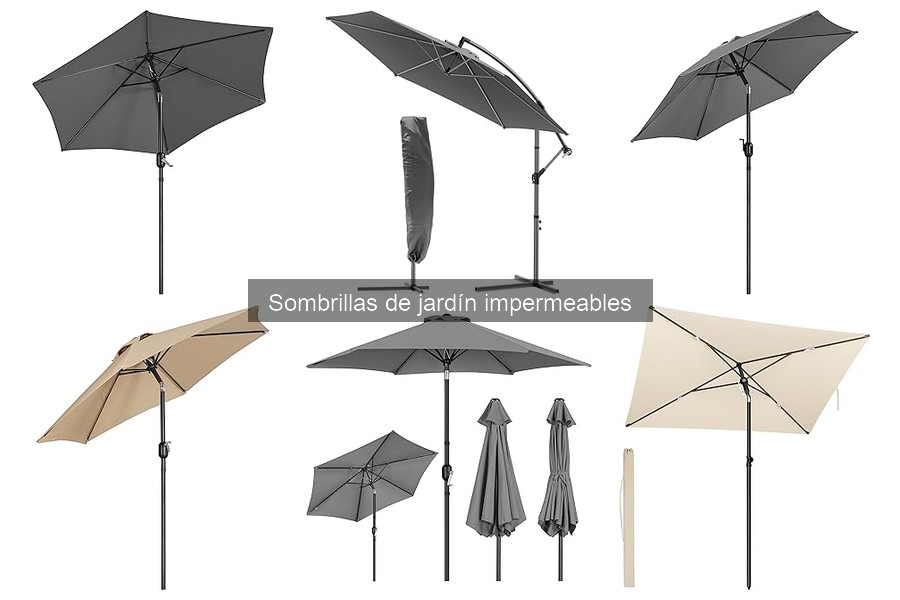 Mejores sombrillas impermeables para jardín en 2023