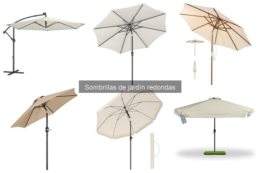 Mejores tiendas en línea para comprar sombrillas de jardín redondas