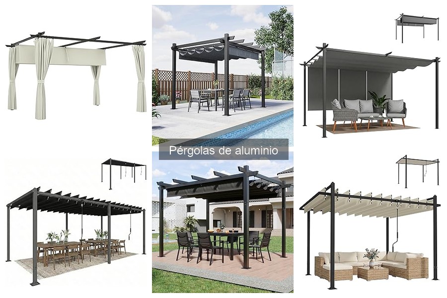 Mejores tiendas online para comprar pérgolas de aluminio