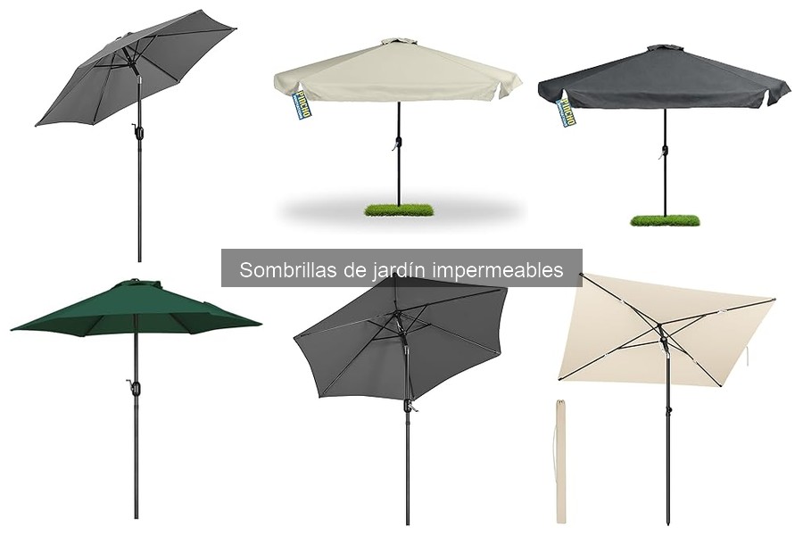 Mejores tiendas para comprar sombrillas de jardín impermeables