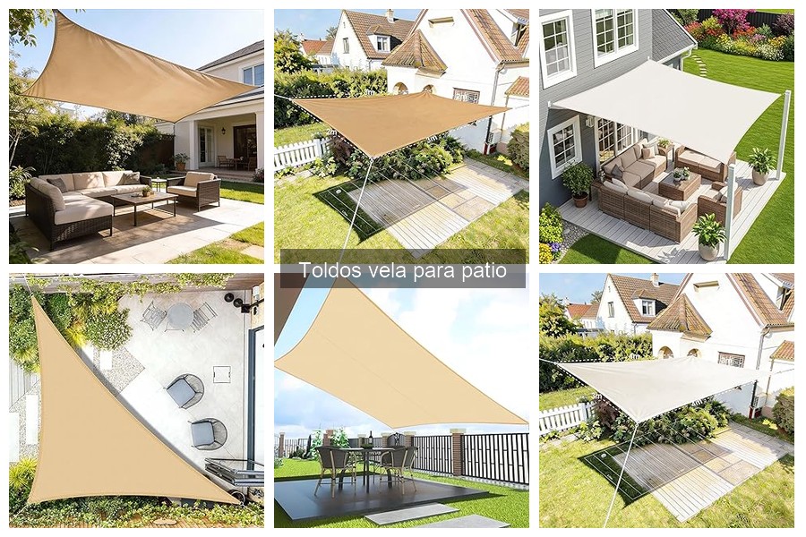 Mejores toldos vela para patios pequeños: Guía de compra 2023
