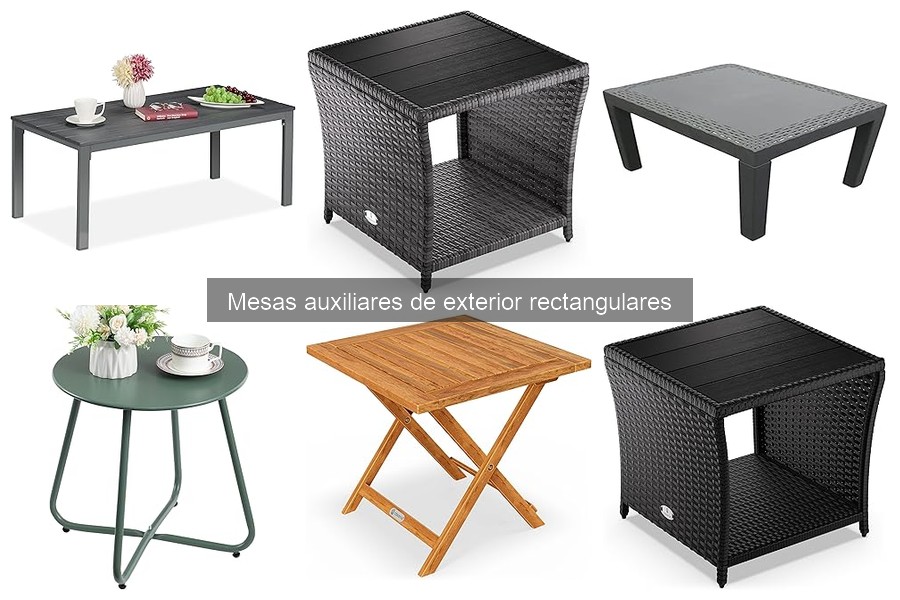 ¿Necesitan Tratamiento Especial las Mesas Auxiliares de Exterior?