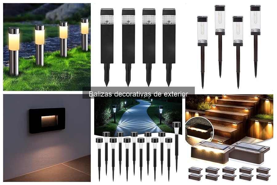 Ofertas en balizas decorativas de exterior para tu jardín