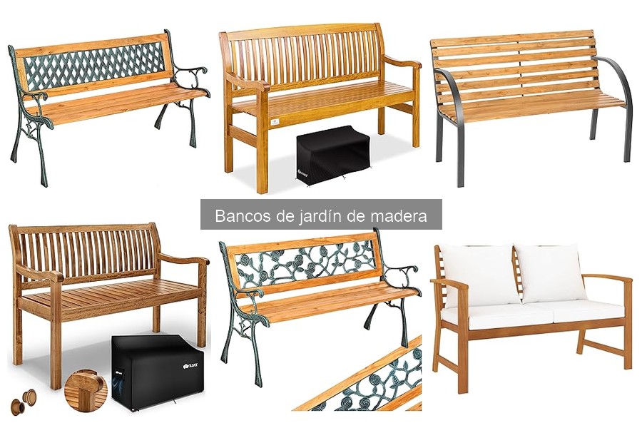 Ofertas en bancos de jardín de madera: ¡ahorra hoy!