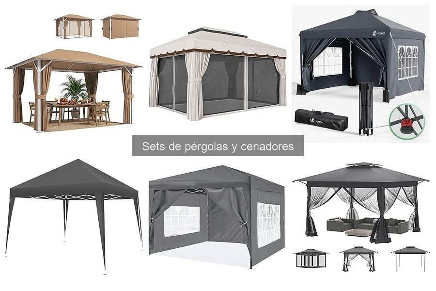 Ofertas en cenadores para disfrutar del verano al aire libre
