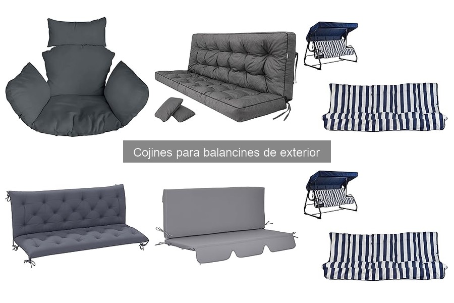 Ofertas en cojines para balancines de exterior 2023