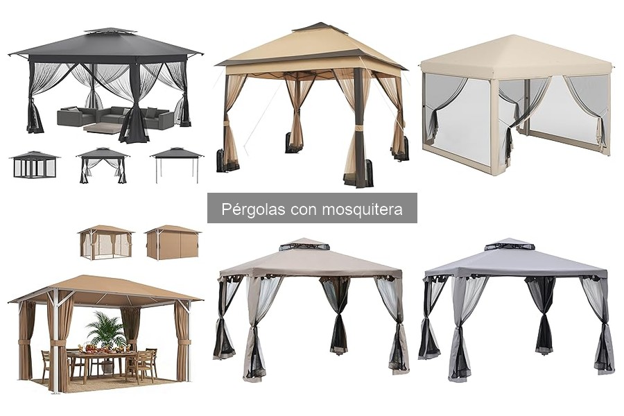 Ofertas en pérgolas con mosquitera: ahorra en tu compra