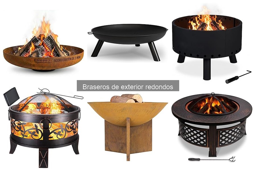 Ofertas y Descuentos en Braseros de Exterior Redondos