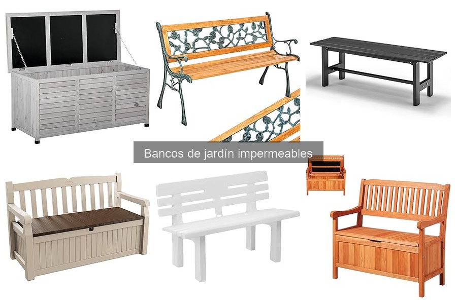 Ofertas y Precios de Bancos de Jardín Impermeables