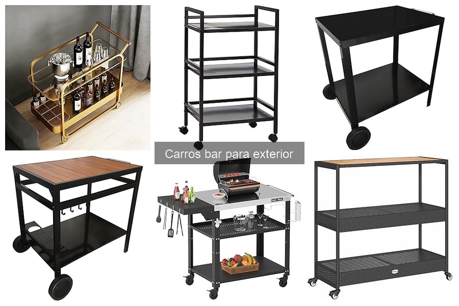 Ofertas y precios de carros bar para exterior en Amazon