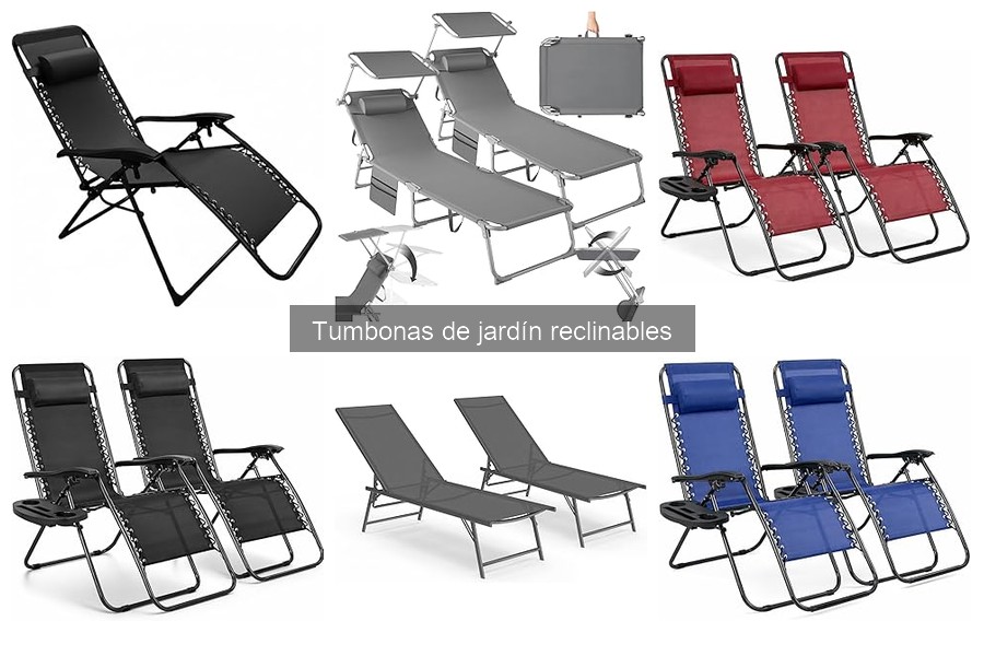 Ofertas y precios de tumbonas reclinables en Amazon