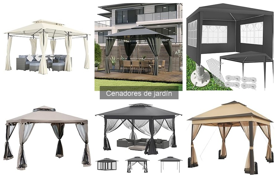 Opiniones de Cenadores de Jardín: Comparativa de Marcas